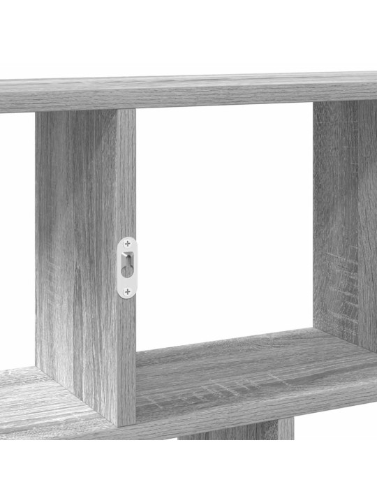 Wall cube hylly 12 lokeroa harmaa sonoma engineered wood