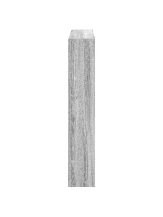 Wall cube hylly 7 lokeroa harmaa sonoma engineered wood