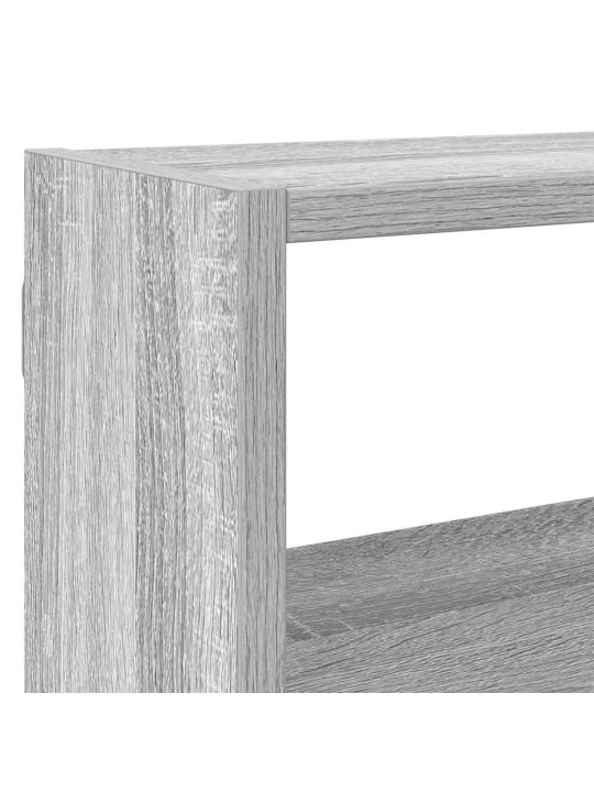 Wall cube hylly 7 lokeroa harmaa sonoma engineered wood