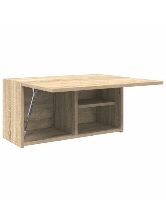 Kylpyhuoneen seinäkaappi sonoma tammi 60x25x30 cm tekninen puu
