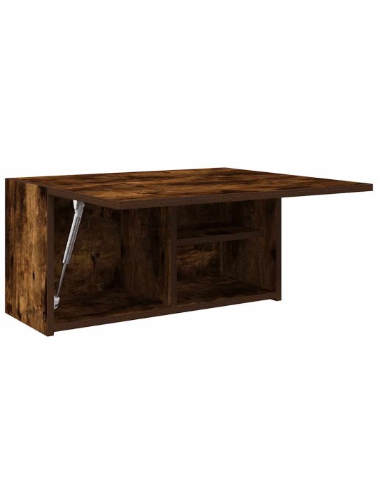 Kylpyhuoneen seinäkaappi savutammi 60x25x30 cm tekninen puu