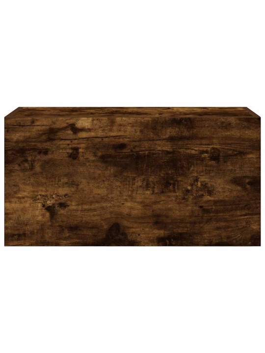 Kylpyhuoneen seinäkaappi savutammi 60x25x30 cm tekninen puu
