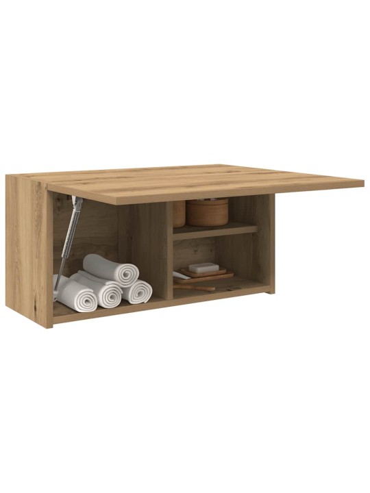 Kylpyhuoneen seinäkaappi artesaani 60x25x30 cm tekninen puu