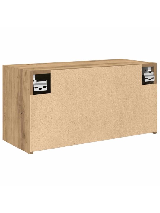 Kylpyhuoneen seinäkaappi artesaani 60x25x30 cm tekninen puu