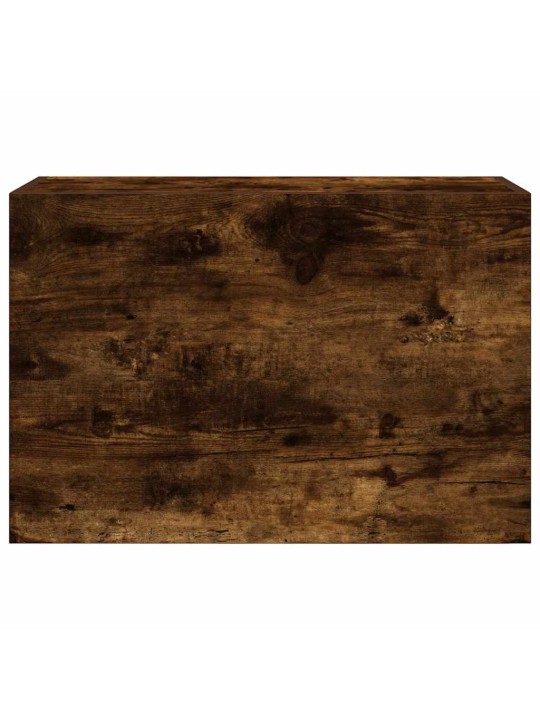Kylpyhuoneen seinäkaappi savutammi 60x25x40 cm tekninen puu