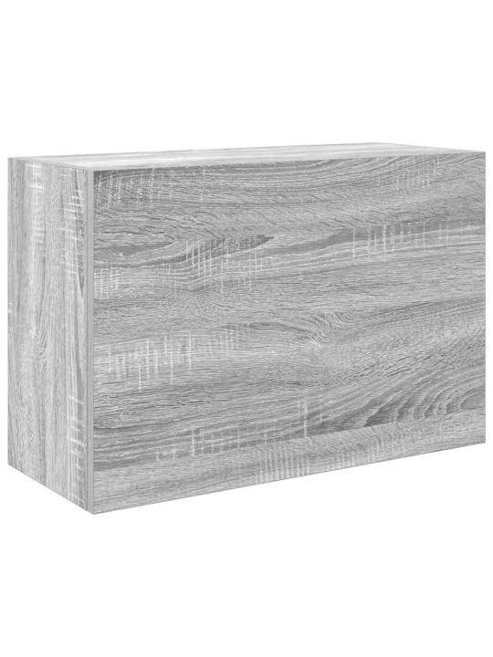 Kylpyhuoneen seinäkaappi harmaa sonoma 60x25x40 cm tekninen puu