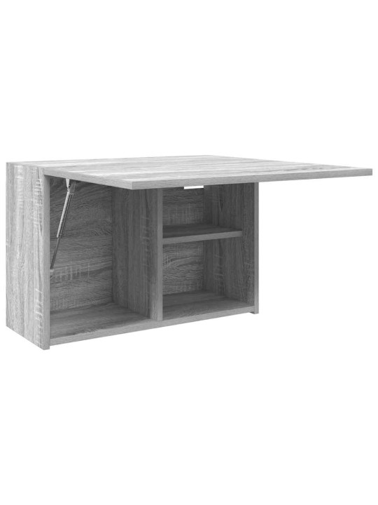 Kylpyhuoneen seinäkaappi harmaa sonoma 60x25x40 cm tekninen puu