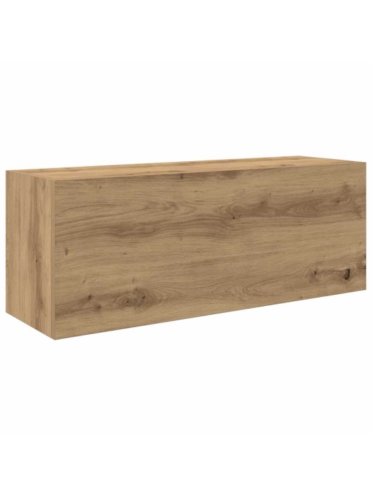 Kylpyhuoneen seinäkaappi artesaani 80x25x30 cm tekninen puu
