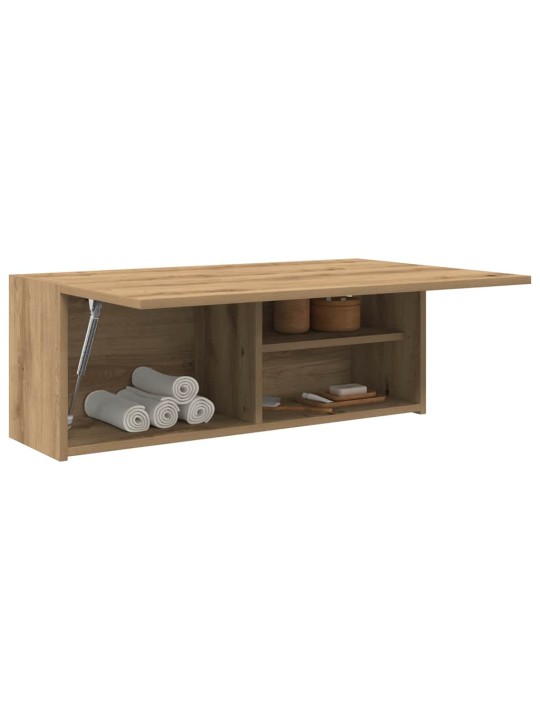 Kylpyhuoneen seinäkaappi artesaani 80x25x30 cm tekninen puu