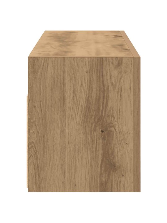 Kylpyhuoneen seinäkaappi artesaani 80x25x30 cm tekninen puu