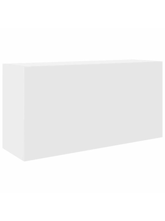 Kylpyhuoneen seinäkaappi valkoinen 80x25x40 cm tekninen puu