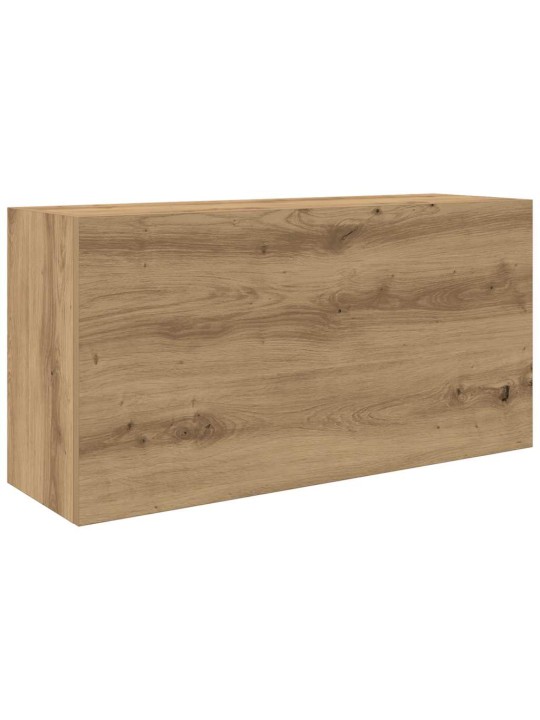 Kylpyhuoneen seinäkaappi artesaani 80x25x40 cm tekninen puu