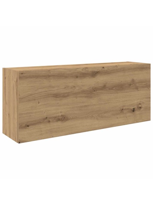 Kylpyhuoneen seinäkaappi artesaani 100x25x40 cm tekninen puu