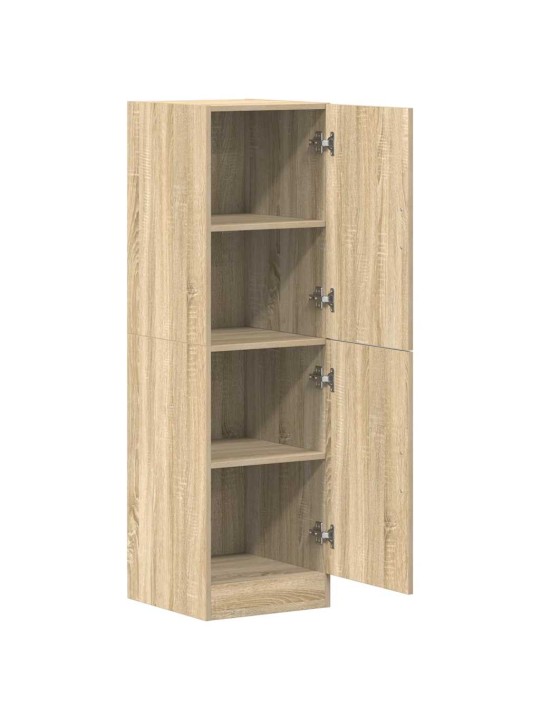 Keittiökaappi sonoma tammi 38x41,5x131,5 cm tekninen puu