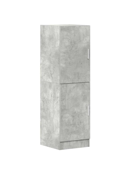 Keittiökaappi betoninharmaa 38x41,5x131,5 cm tekninen puu