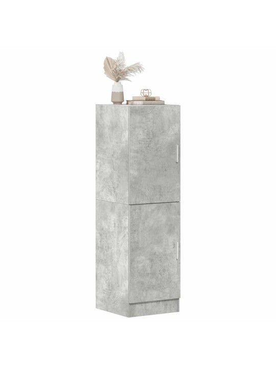 Keittiökaappi betoninharmaa 38x41,5x131,5 cm tekninen puu