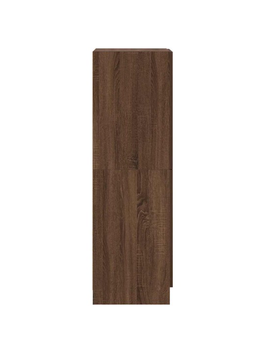 Keittiön kaappi ruskea tammi 38x41,5x131,5 cm tekninen puu