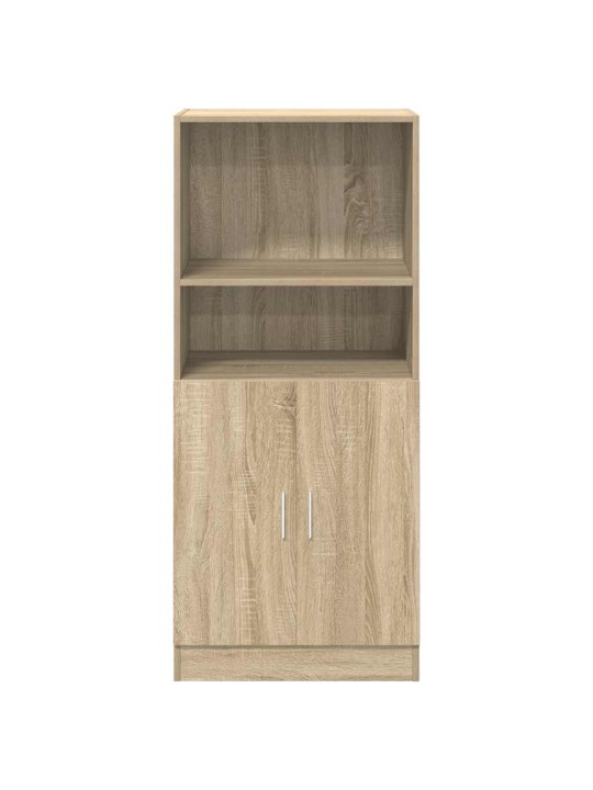 Keittiökaappi sonoma tammi 57x41,5x131,5 cm tekninen puu