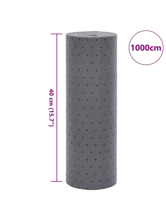 Oil absorbent pad harmaa 40x1000 cm