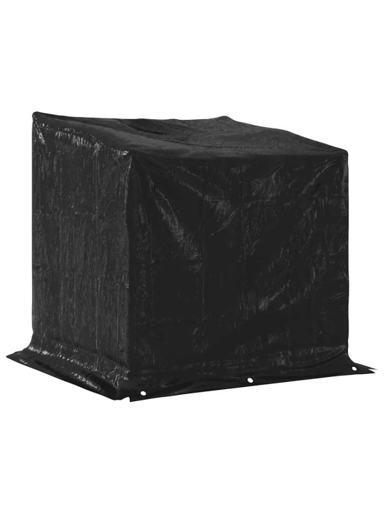 Vidaxl polttopuuteline sadesuojalla 100,5x80,5x110,5 cm