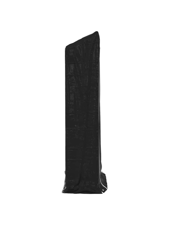 Vidaxl polttopuuteline sadesuojalla 100x40x200 cm galvanoitu teräs