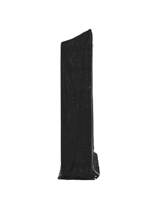 Vidaxl polttopuuteline sadesuojalla 150x40x200 cm galvanoitu teräs