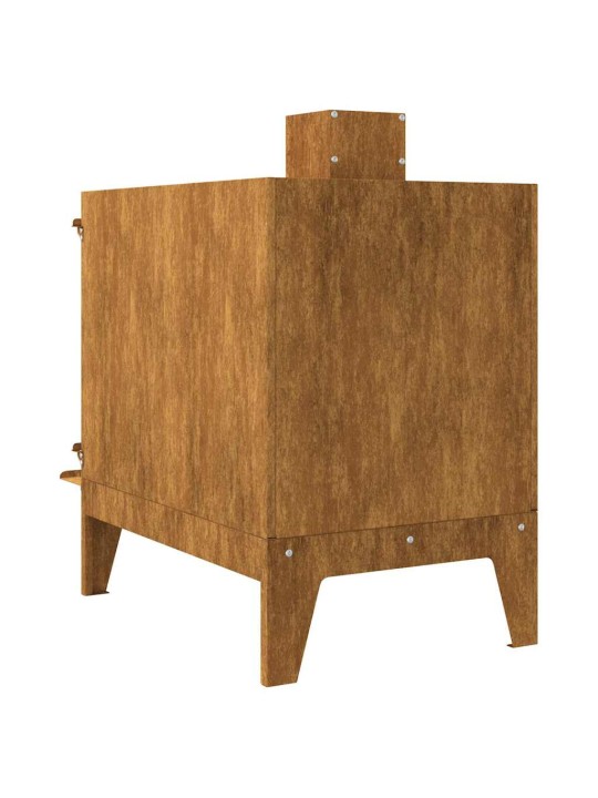 Retkihella 35x50x60 cm corten teräs