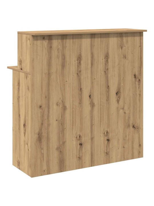 Vastaanottopöytä käsityöläinen tammi 100x50x103,5 cm
