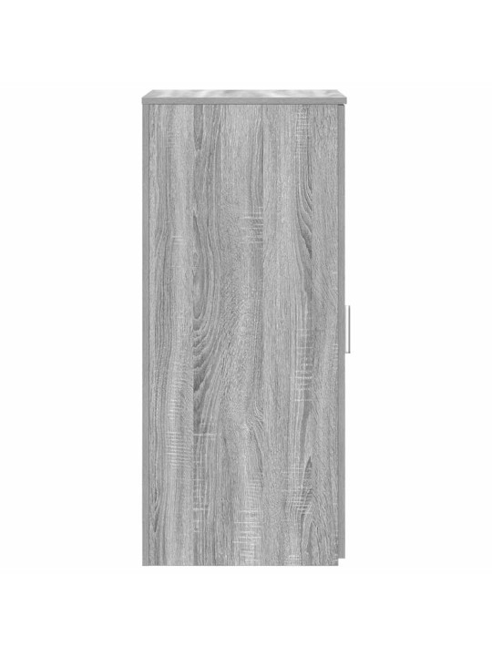 Säilytyskaappi harmaa sonoma 40x45x103,5 cm tekninen puu