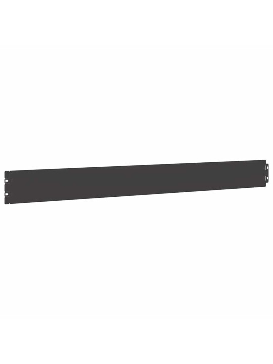 Nurmikon reunalistat 10 kpl musta 10x103cm kylmävalssattu teräs