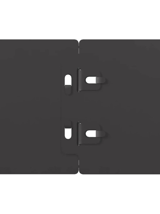 Nurmikon reunalistat 50 kpl musta 10x103cm kylmävalssattu teräs