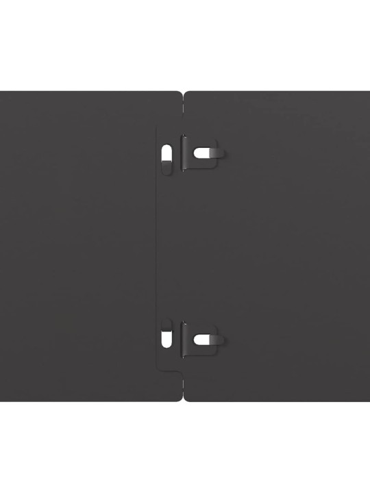 Nurmikon reunalistat 10 kpl musta 15x103cm kylmävalssattu teräs