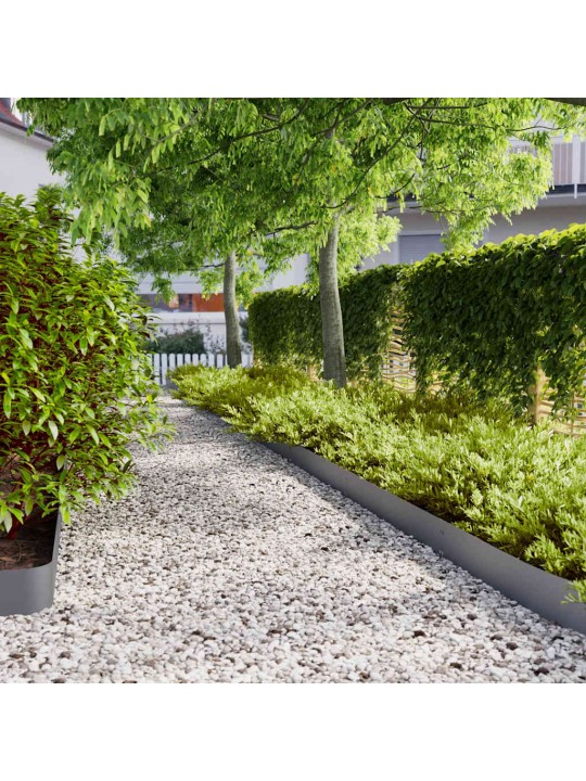 Nurmikon reunalistat 10 kpl antrasiitti 15x103 cm