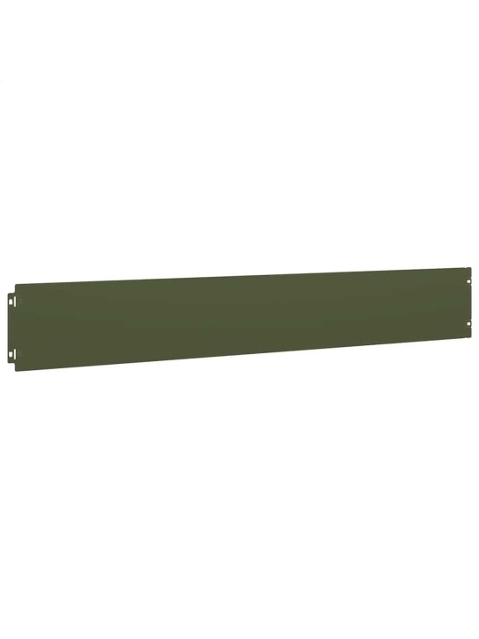 Nurmikon reunalistat 10 kpl oliivinvihreä 15x103 cm