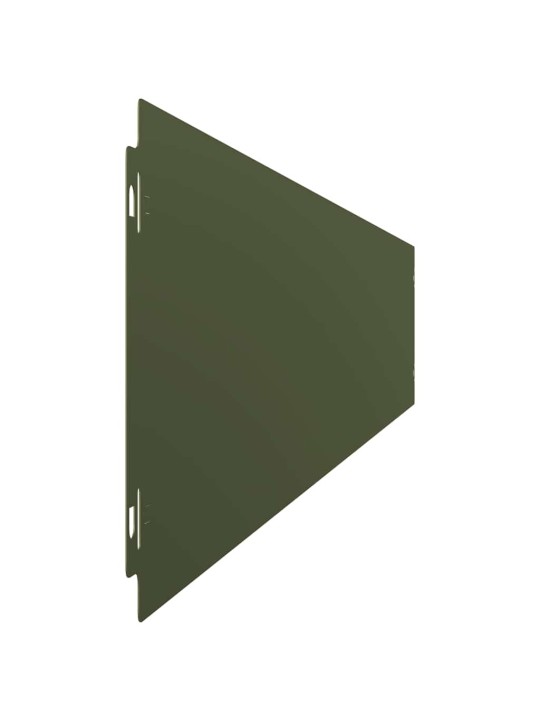 Nurmikon reunalistat 10 kpl oliivinvihreä 15x103 cm
