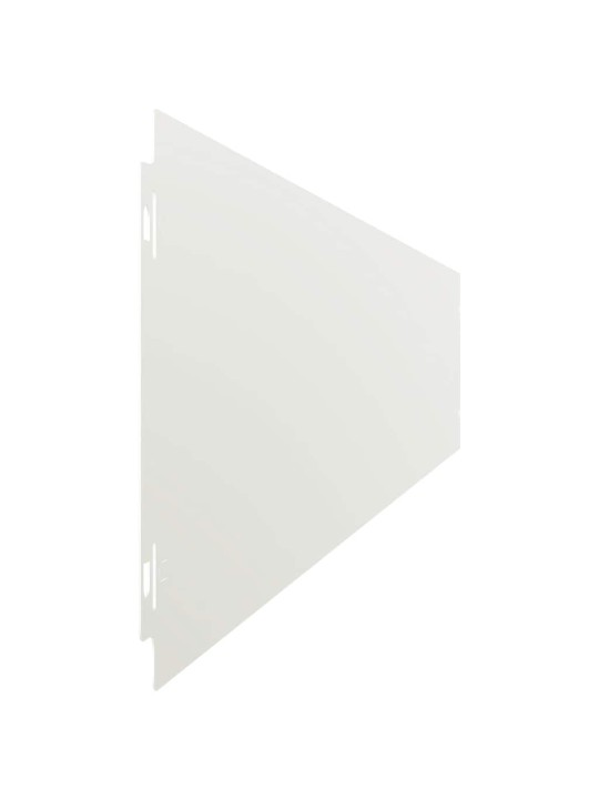 Nurmikon reunalistat 50 kpl valkoinen 15x103cm