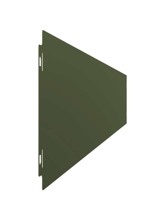 Nurmikon reunalistat 50 kpl oliivinvihreä 15x103 cm