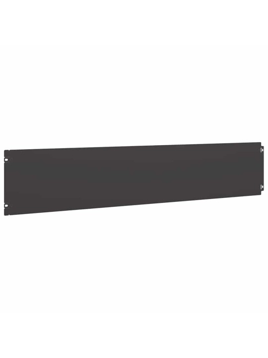 Nurmikon reunalistat 10 kpl musta 20x103cm kylmävalssattu teräs