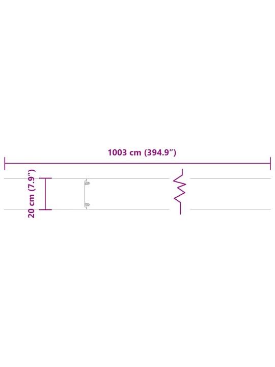 Nurmikon reunalistat 10 kpl musta 20x103cm kylmävalssattu teräs