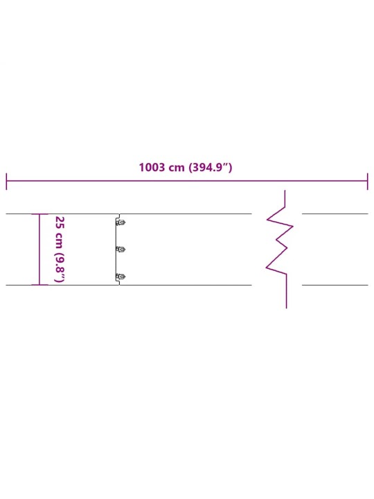 Nurmikon reunalistat 10 kpl musta 25x103cm kylmävalssattu teräs