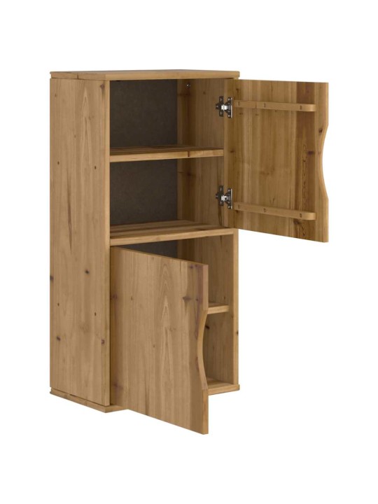 Sivukaappi odda 40x24x79 cm massiivipuu mänty