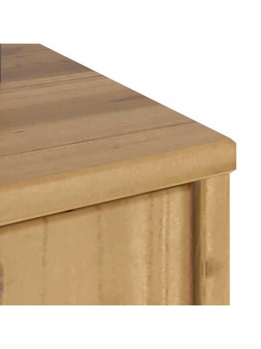 Sivukaappi laatikoilla odda 40x24x79 cm massiivipuu mänty