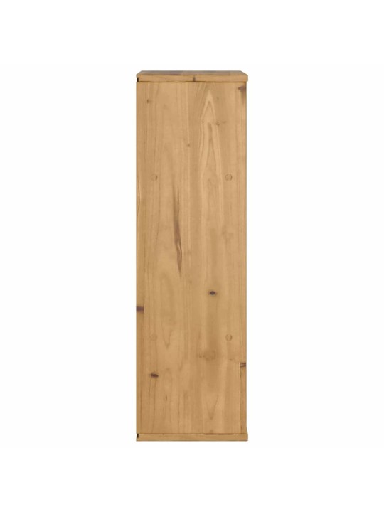 Sivukaappi laatikolla odda 40x24x79 cm massiivipuu mänty