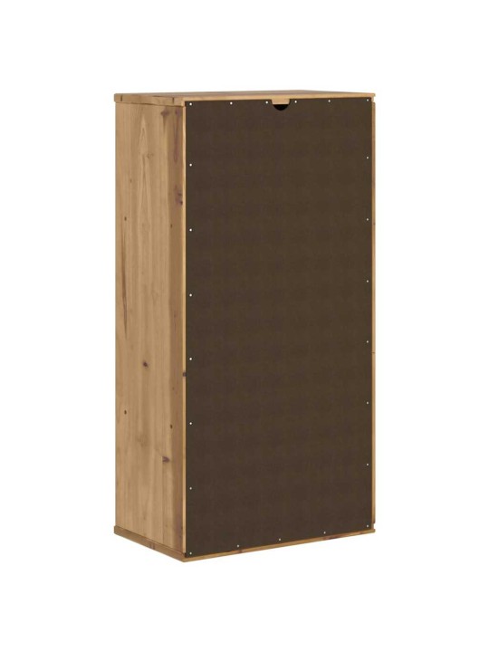 Sivukaappi odda 40x24x79 cm massiivipuu mänty