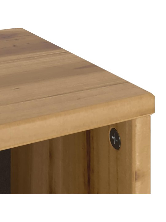 Sivukaappi odda 40x24x79 cm massiivipuu mänty