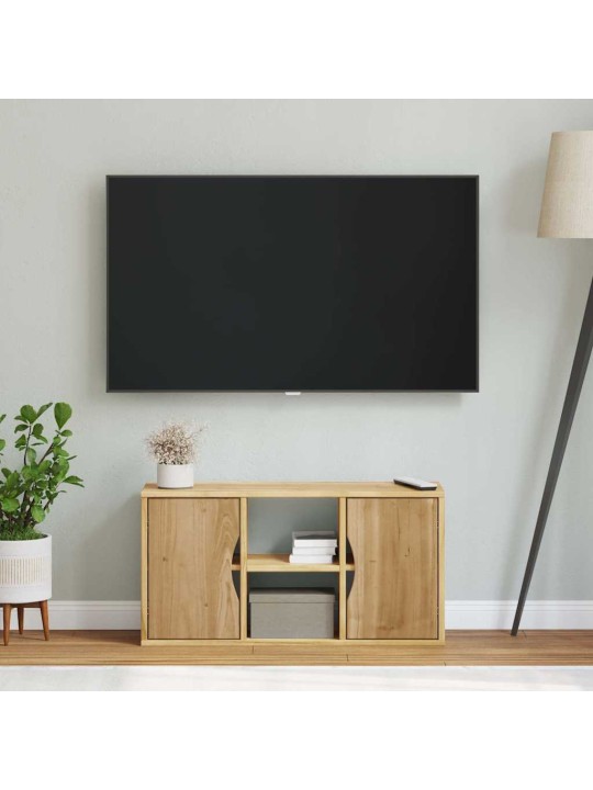 Tv-kaappi odda 79x24x40 cm massiivipuumäntyä