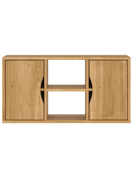 Tv-kaappi odda 79x24x40 cm massiivipuumäntyä