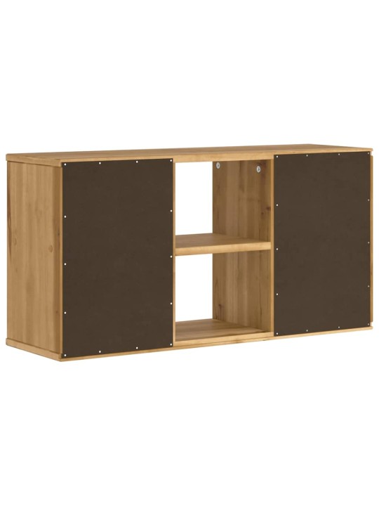 Tv-kaappi odda 79x24x40 cm massiivipuumäntyä