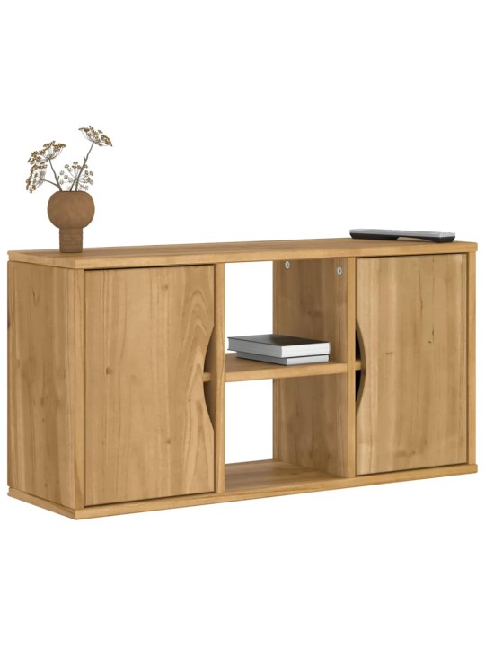 Tv-kaappi odda 79x24x40 cm massiivipuumäntyä