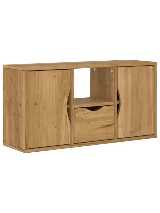 Tv-kaappi laatikolla "odda" 79x24x40 cm massiivipuumänty